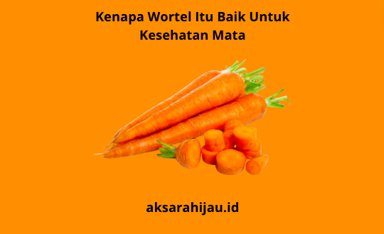 Kenapa Wortel Itu Baik Untuk Kesehatan Mata