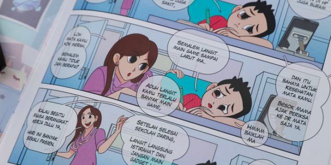 Rekomendasi Komik Tentang Kesehatan Mata